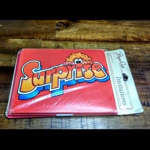 Vintage Paper Arts Surprise Party Cards/Envelopes